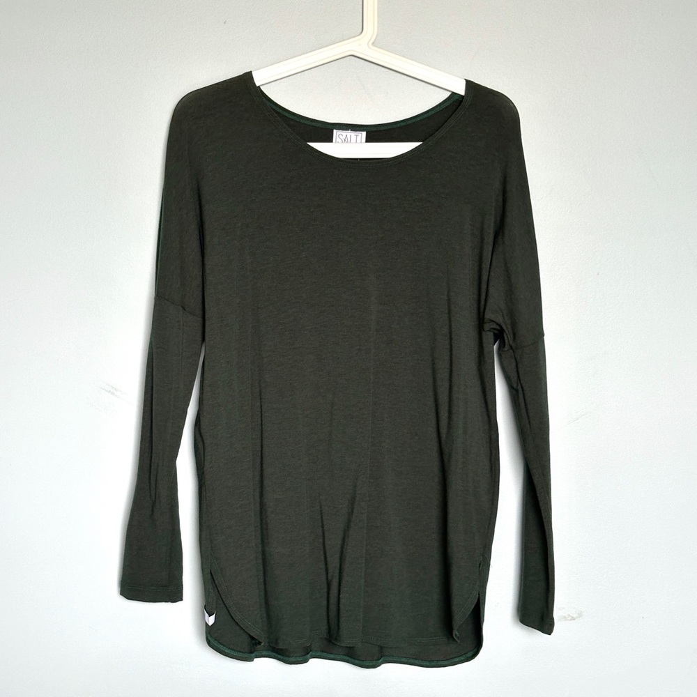 SALT Fjord Box Top in Tidal (Made in Canada)